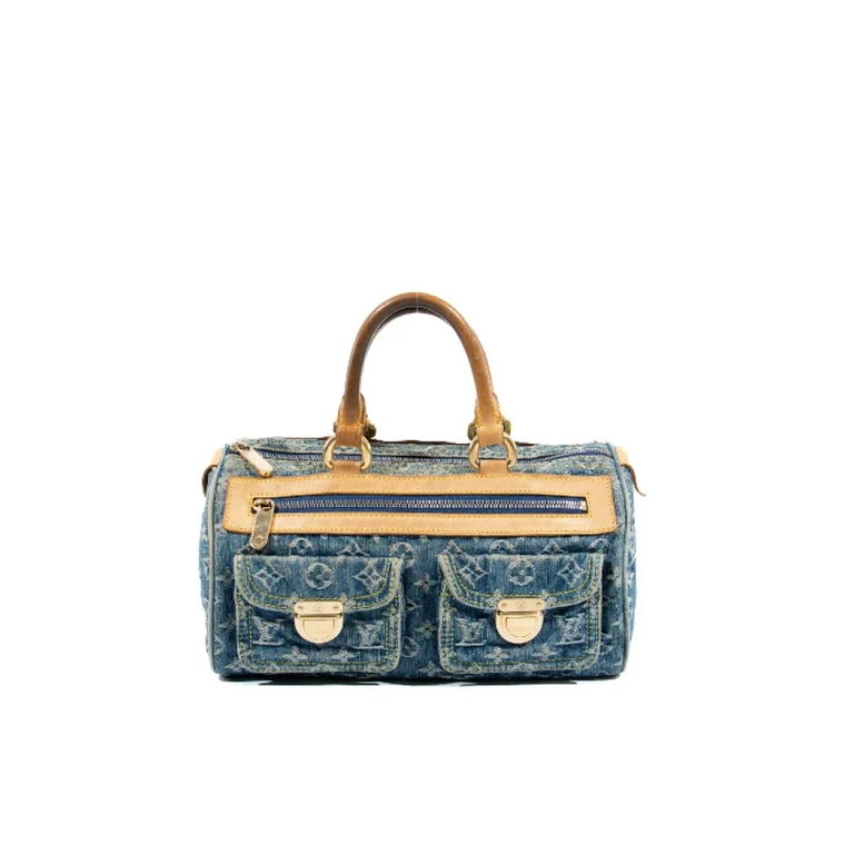 Pre-owned Denim louis-vuitton-bags Louis Vuitton Vintage