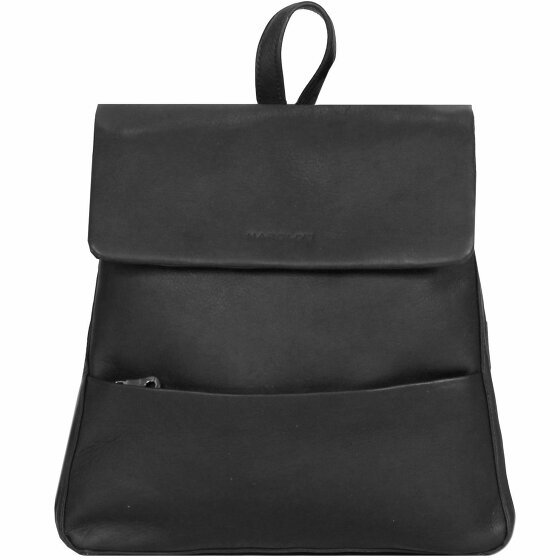 Harold's Country City Backpack Leather 37 cm schwarz