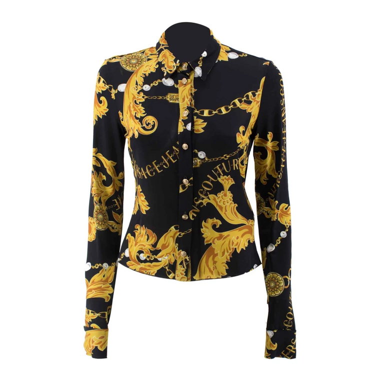 Chain Couture Print Sweter Versace Jeans Couture