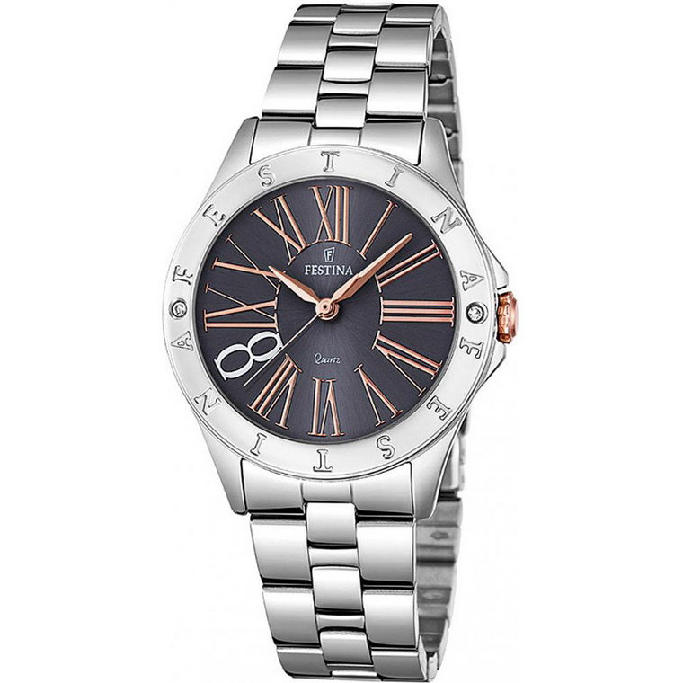 Zegarek Damski Festina F16925-2 srebrny