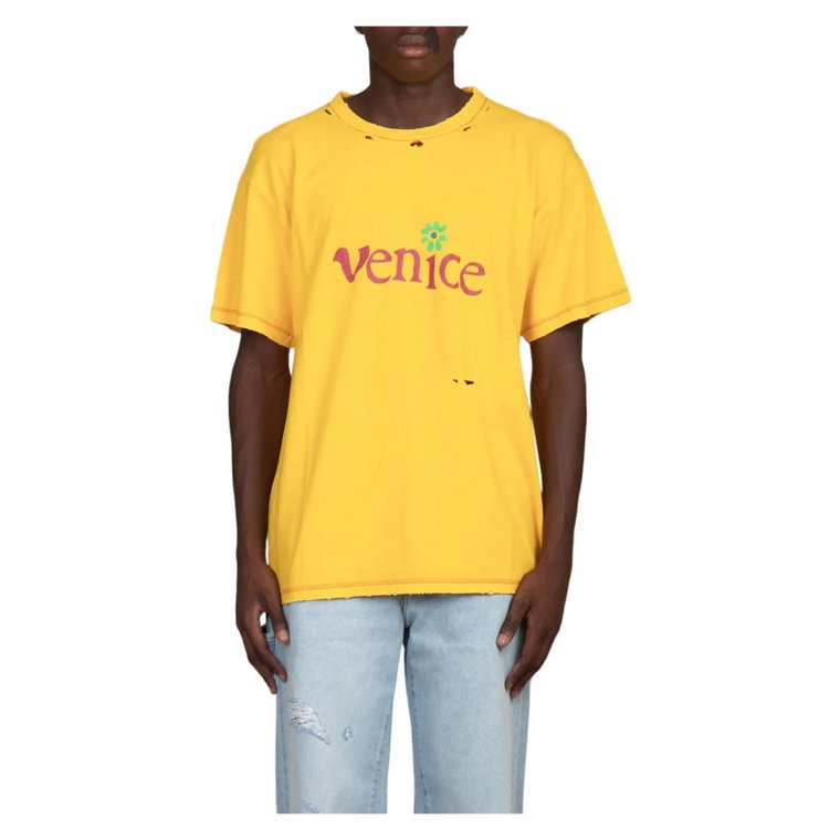 Zniszczony T-shirt Venice ERL