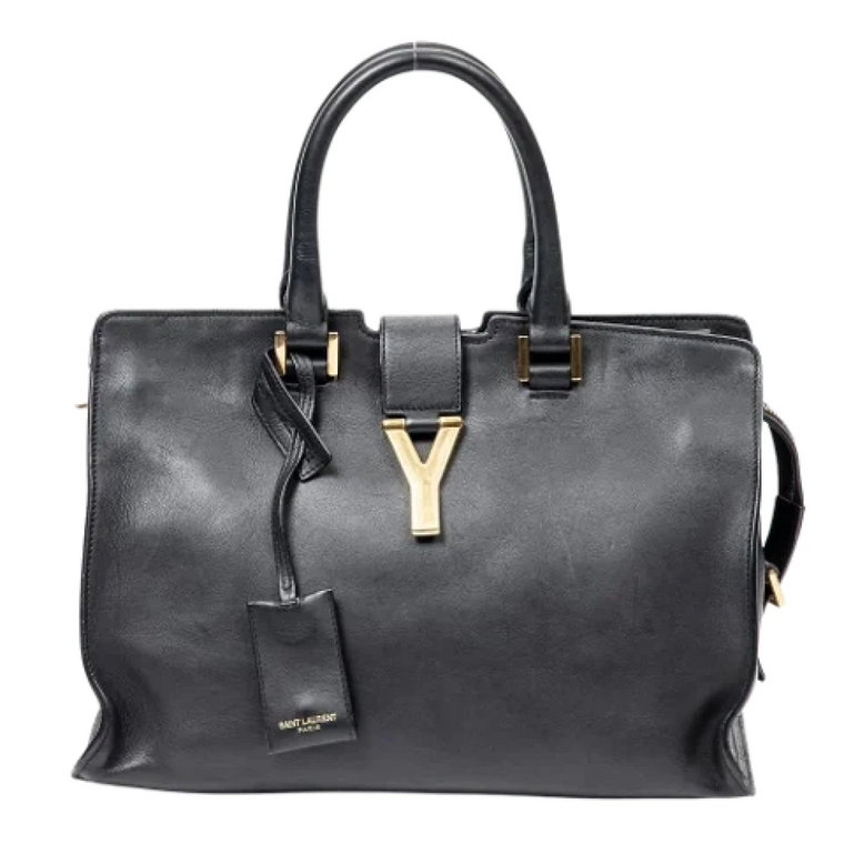 Pre-owned Leather handbags Saint Laurent Vintage