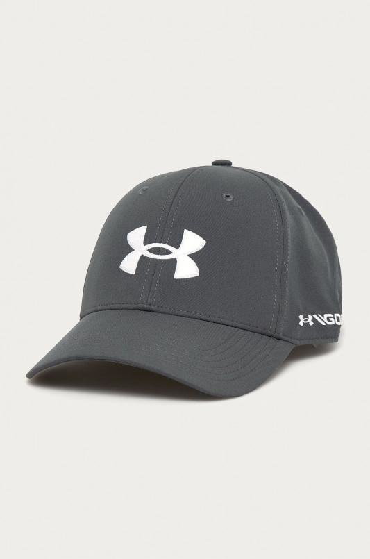 Under Armour Czapka 1361547 kolor szary z aplikacją 1361547