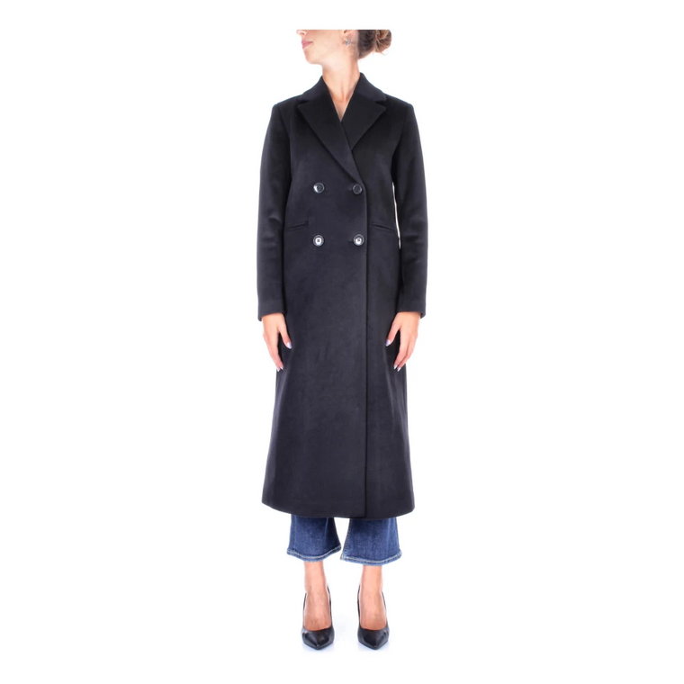 Płaszcz wełniany z podwójnym rzędem guzików dla kobiet Ralph Lauren