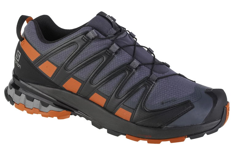 Salomon XA Pro 3D v8 GTX Wide 410428, Męskie, Szare, buty do biegania, tkanina, rozmiar: 41 1/3