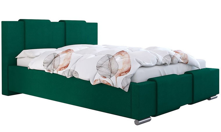 Jednoosobowe łóżko ze schowkiem 120x200 Lamar 2X - 36 kolorów