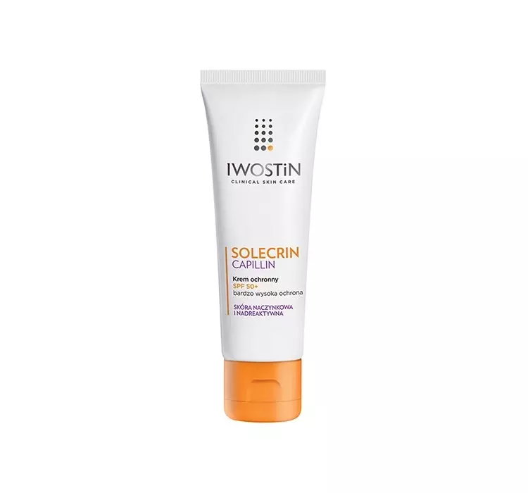 IWOSTIN SOLECRIN CAPILLIN KREM OCHRONNY DO SKÓRY NACZYNKOWEJ SPF50+ 50ML