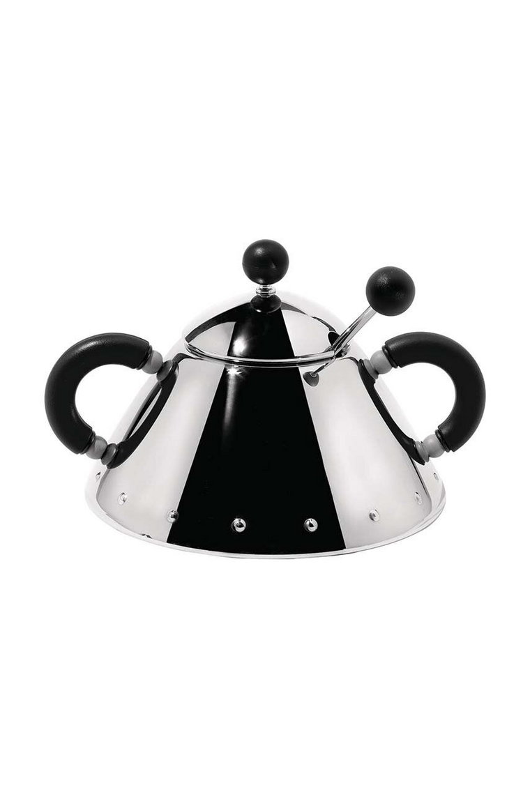 Alessi cukiernica z łyżeczką 9097