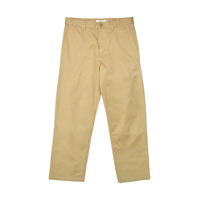 Cropped Trousers Wood Wood