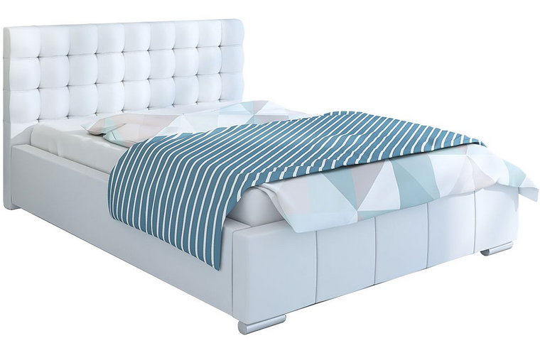 Tapicerowane łóżko ze schowkiem 180x200 Elber 3X - 36 kolorów