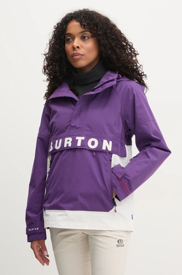 Burton kurtka Frostner kolor fioletowy 233601