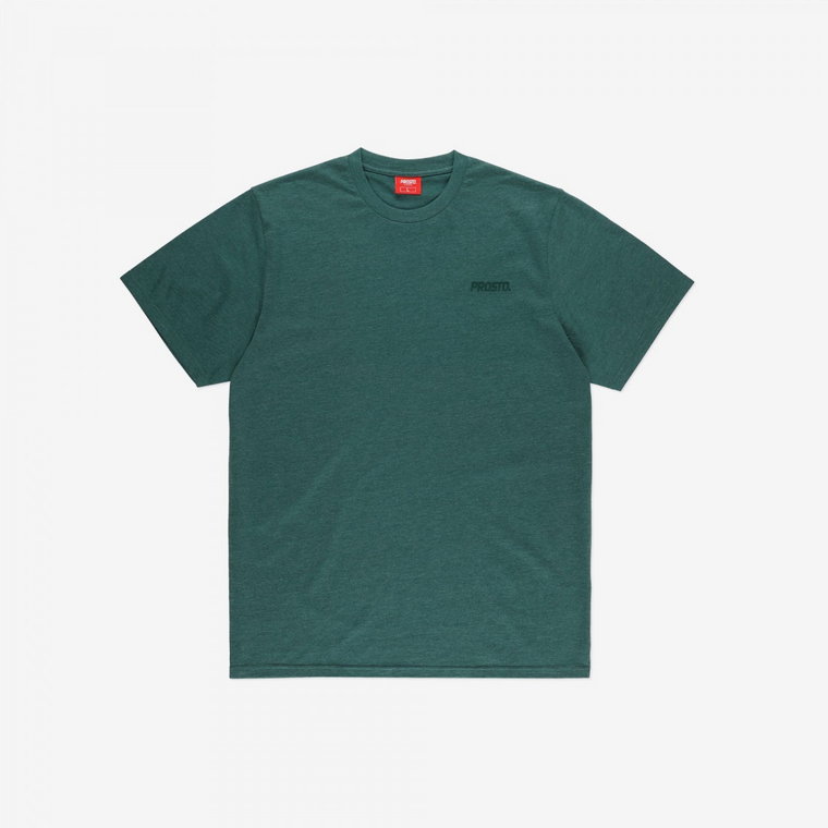 Męski t-shirt z nadrukiem Prosto Classh - zielony