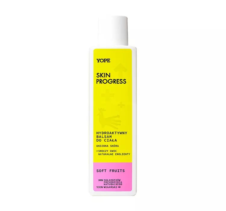 YOPE SKIN PROGRESS HYDROAKTYWNY BALSAM DO CIAŁA SOFT FRUITS 200ML