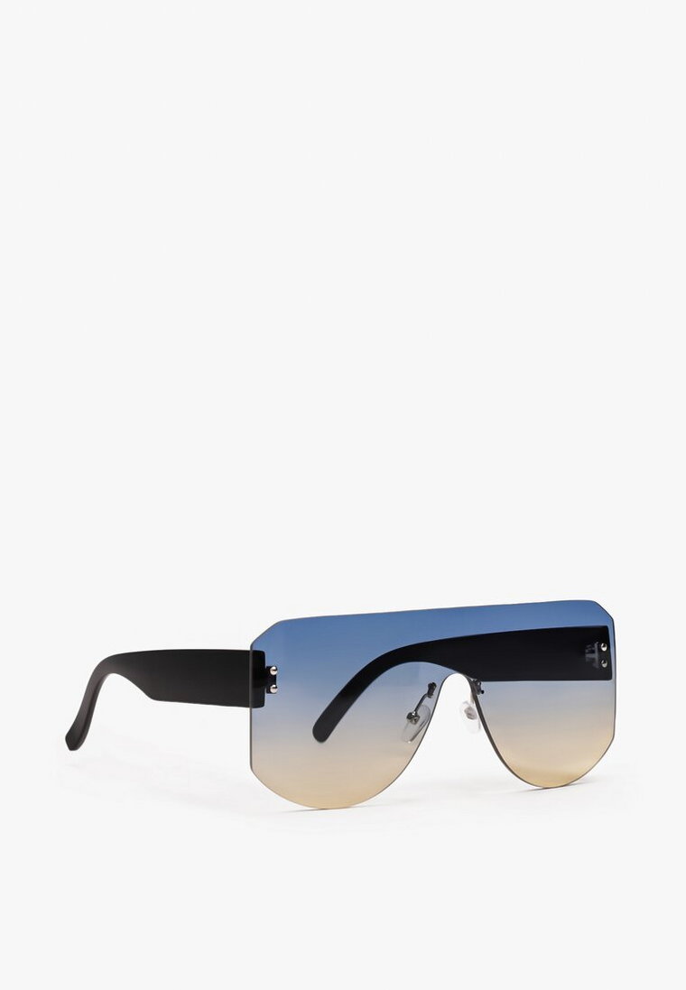 Niebiesko-Czarne Okulary Przeciwsłoneczne Horbey