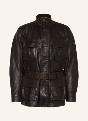 Belstaff Kurtka Skórzana Legacy Trialmaster Panther braun