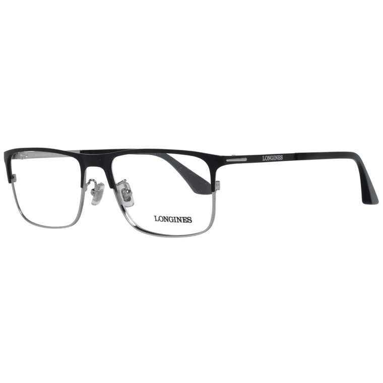Czarne Męskie Okulary Optyczne Longines