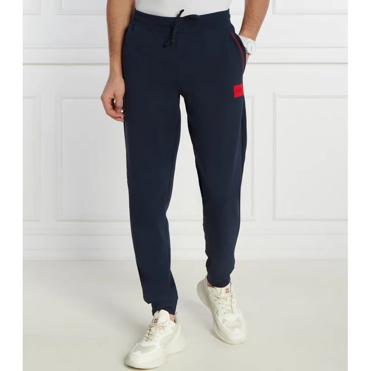 Hugo Bodywear Spodnie dresowe Patch Pant | Relaxed fit