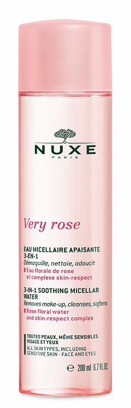 Nuxe Very Rose - łagodząca woda micelarna 3w1 200ml