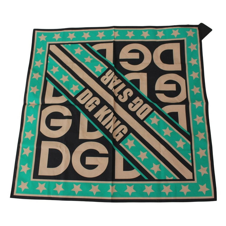 Scarf King Print Handkerchief Dolce & Gabbana