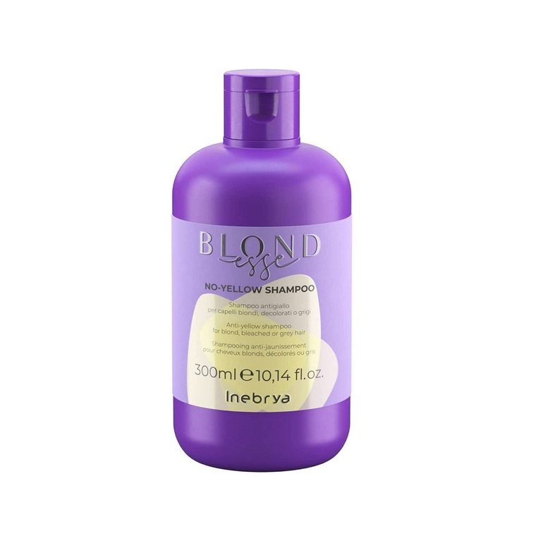 Inebrya Blondesse no-yellow shampoo szampon do włosów blond rozjaśnianych i siwych 300ml