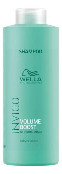 Wella Professionals, Invigo Volume Boost Bodifying Shampoo, Szampon zwiększający objętość włosów, 1000ml