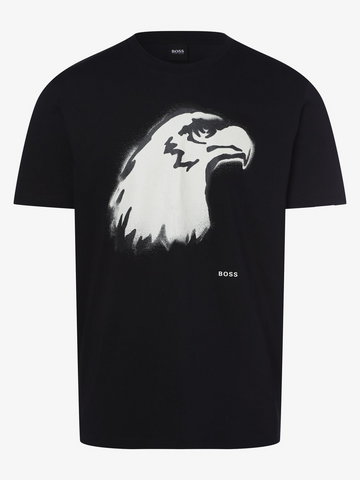 BOSS Casual - T-shirt męski – Tyro 2, czarny