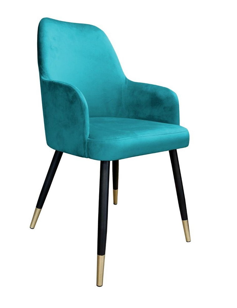 Krzesło ATOS Westa MG20, niebiesko-czarne, 88x65x53 cm
