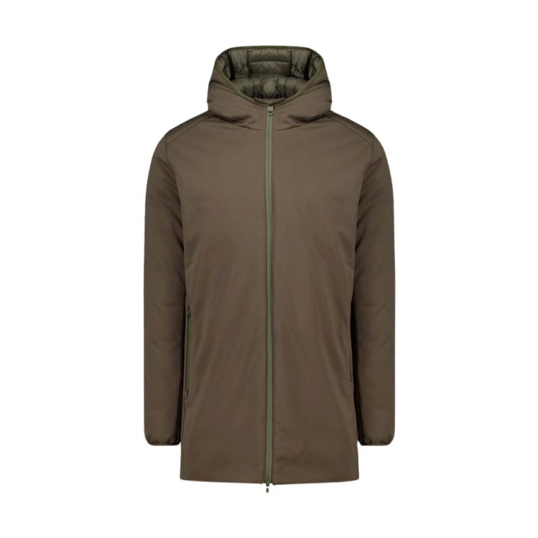 Clem 2.0 - Militarna zielona kurtka softshell z kapturem Ciesse Piumini