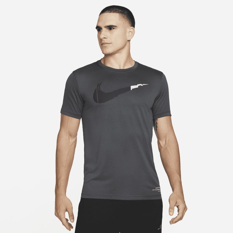 Męski T-shirt treningowy Nike Dri-FIT - Biel