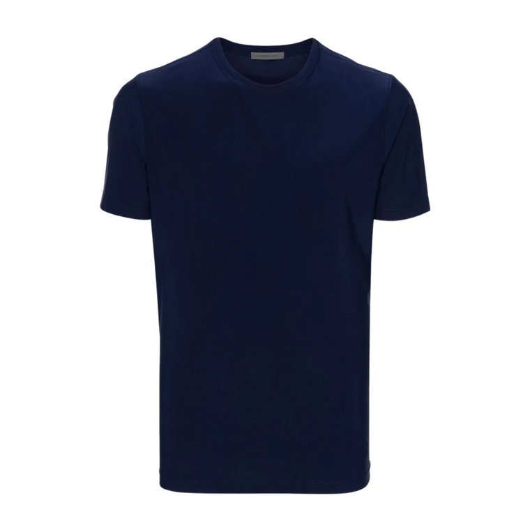Niebieskie T-shirty i Polosy Corneliani