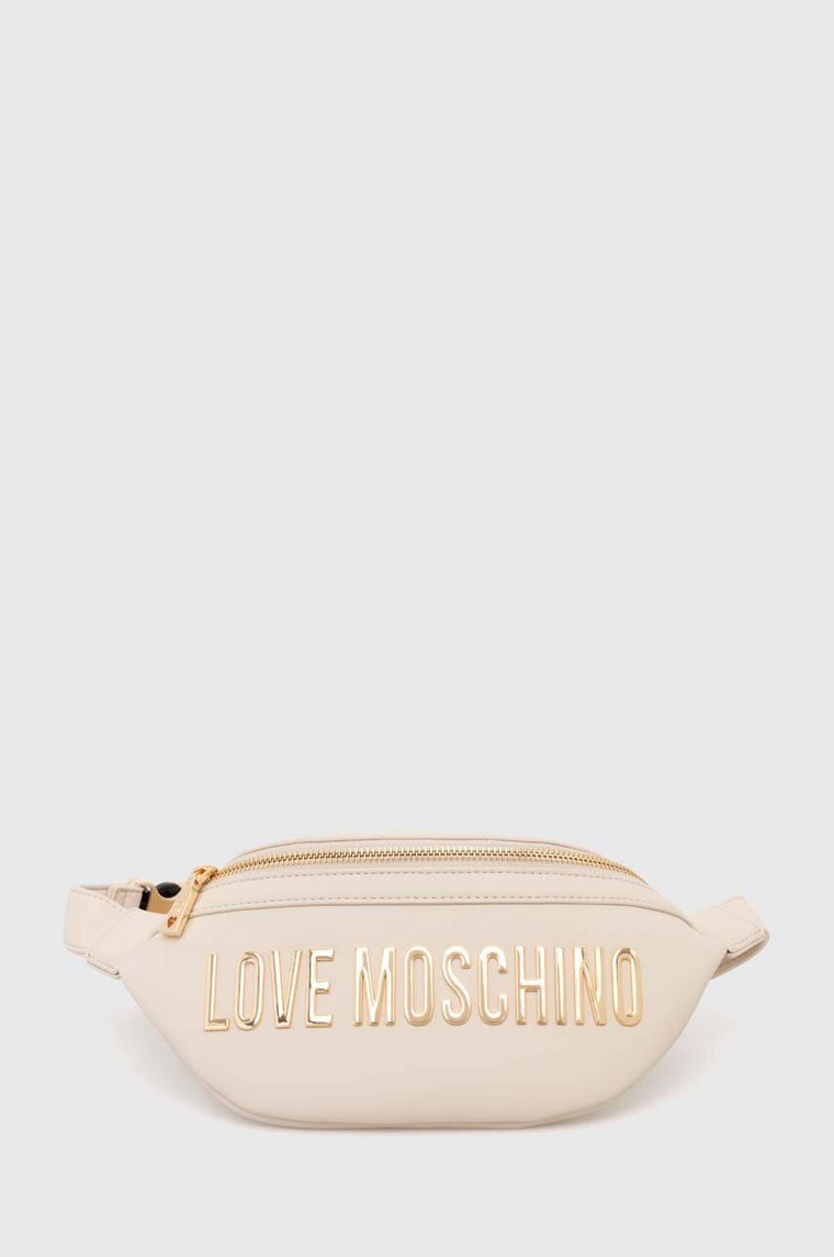 Love Moschino nerka kolor beżowy