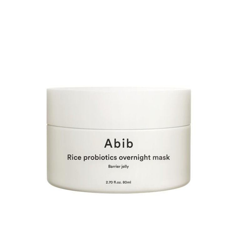 Abib, Rice Probiotics Overnight Mask Barrier Jelly, Maska Do Twarzy Na Noc, 80ml