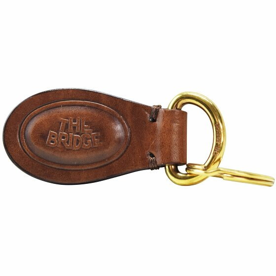 The Bridge Story Uomo Keychain Leather 7,5 cm marrone