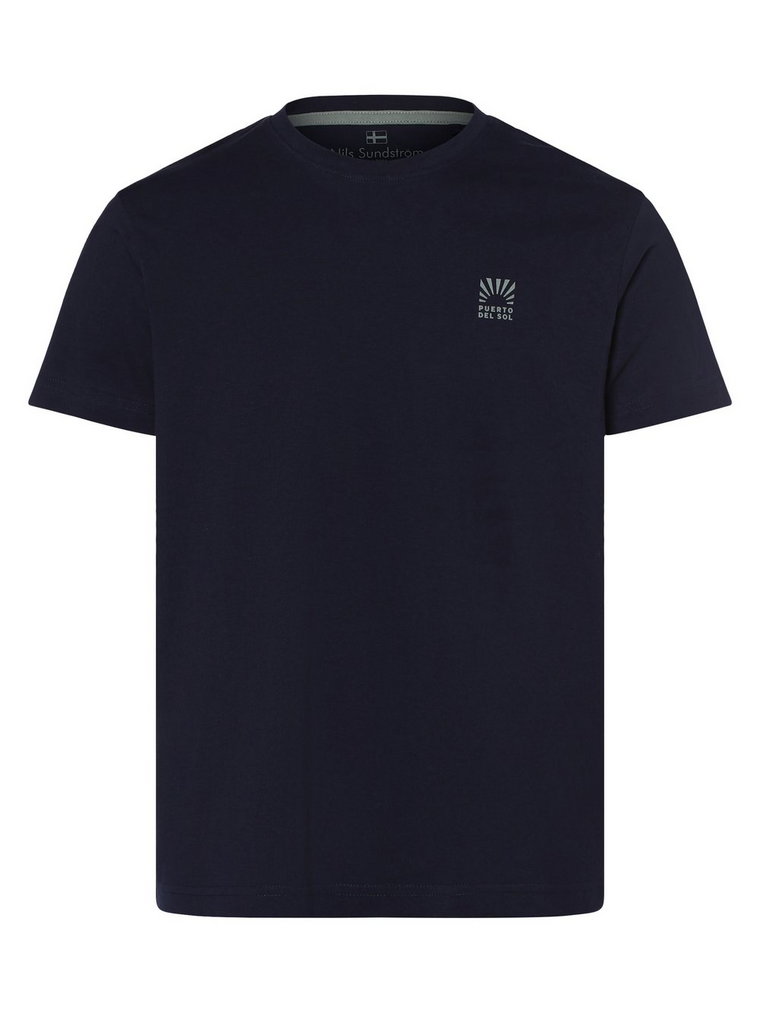 Nils Sundström - T-shirt męski, niebieski