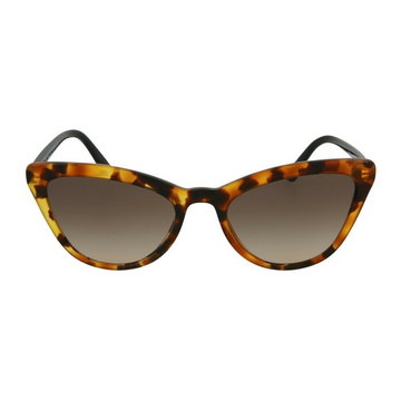 Prada, Cat-Eye Frame Acetate Sunglasses Żółty, female,
