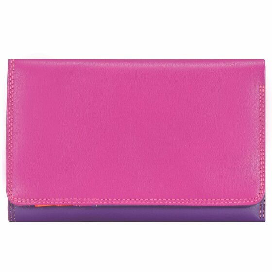 Mywalit Medium Tri-fold Wallet I Leather 14 cm sangria multi