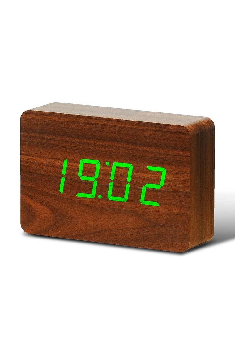 Gingko Design zegar stołowy Brick Click Clock