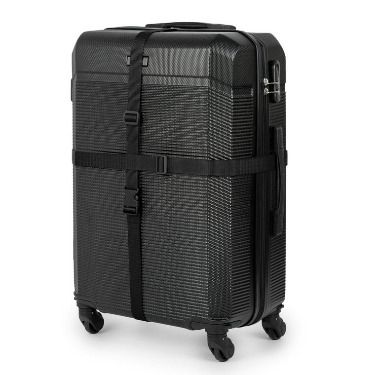 Pas bagażowy zabezpieczający do walizki SA56 czarny