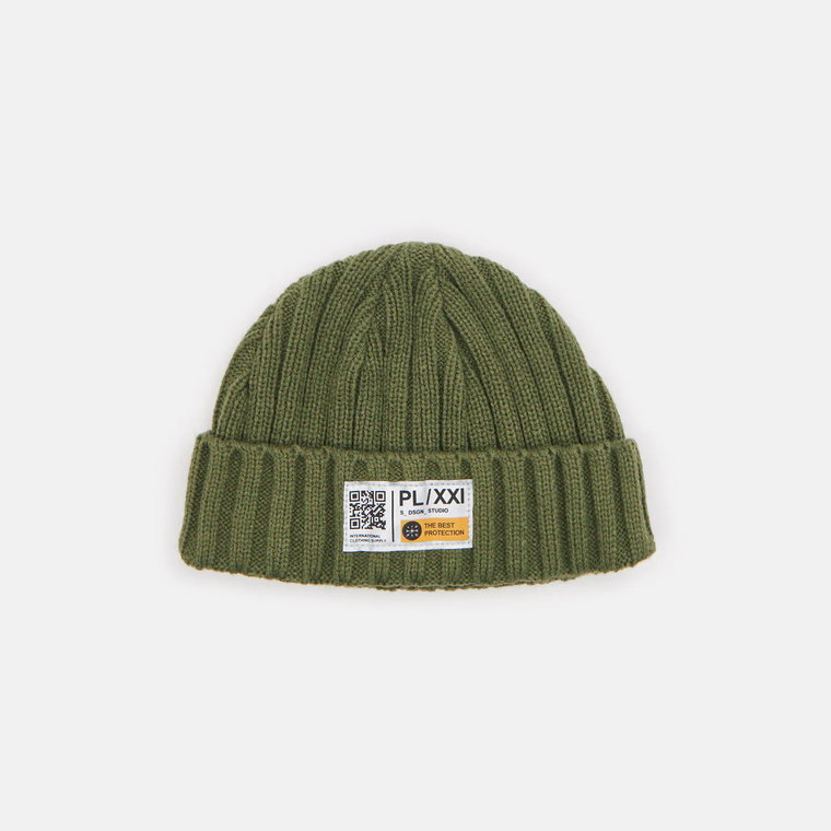 Sinsay - Czapka beanie - Khaki