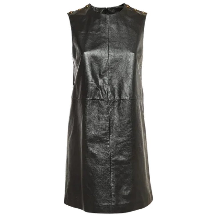 Pre-owned Leather dresses Gucci Vintage