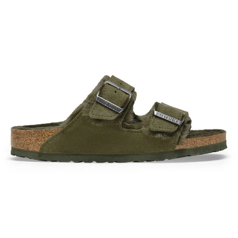 Shearling Arizona Sandały Birkenstock