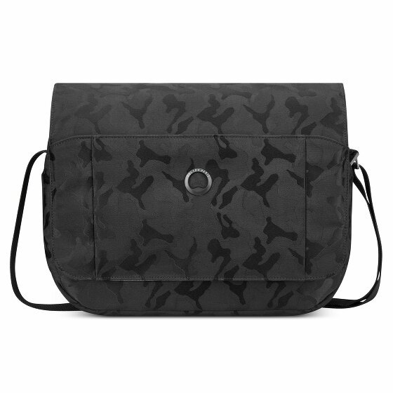 Delsey Paris Picpus Messenger Bag 36 cm przegroda na laptopa schwarz tarnung