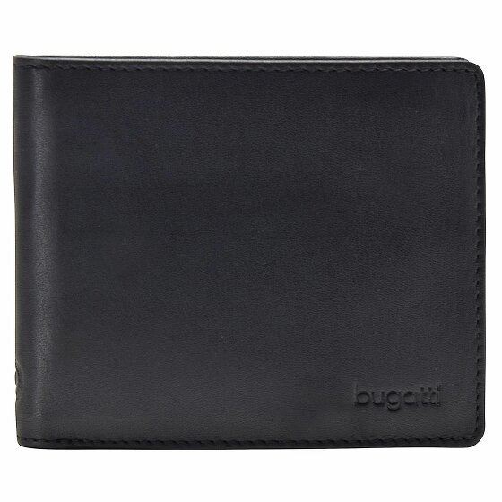 bugatti Primo Credit Card Case Leather 11 cm schwarz