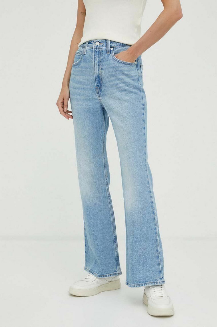 Levi's jeansy 70s damskie high waist