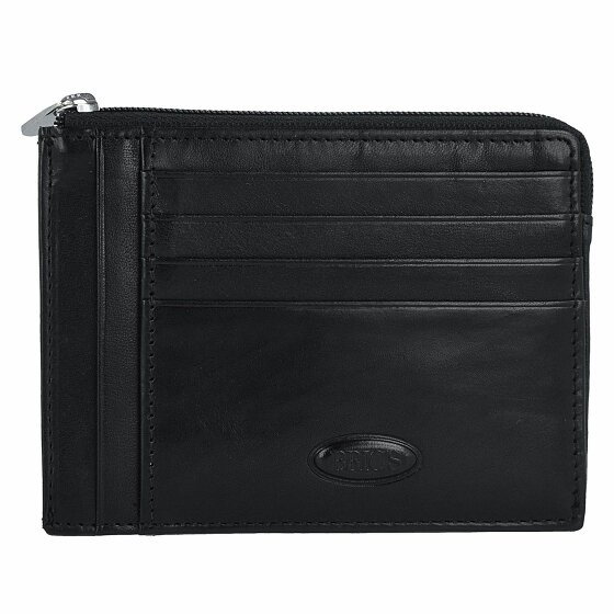 Bric's Monte Rosa Wallet RFID Leather 12 cm nero