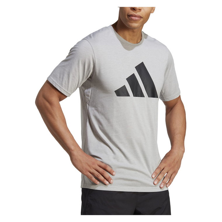 Koszulka treningowa męska adidas Train Essentials Feelready Logo Training Tee IB8276