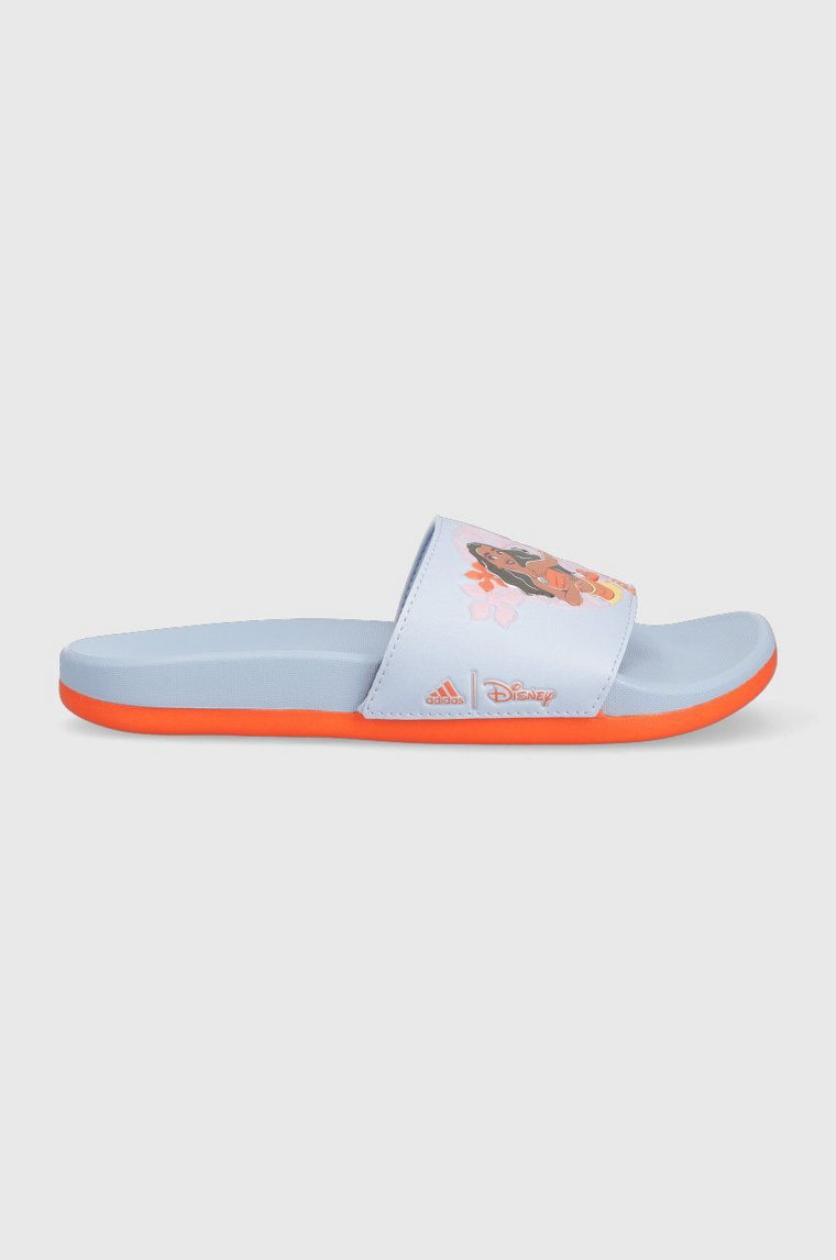 adidas klapki dziecięce ADILETTE COMFORT M kolor niebieski