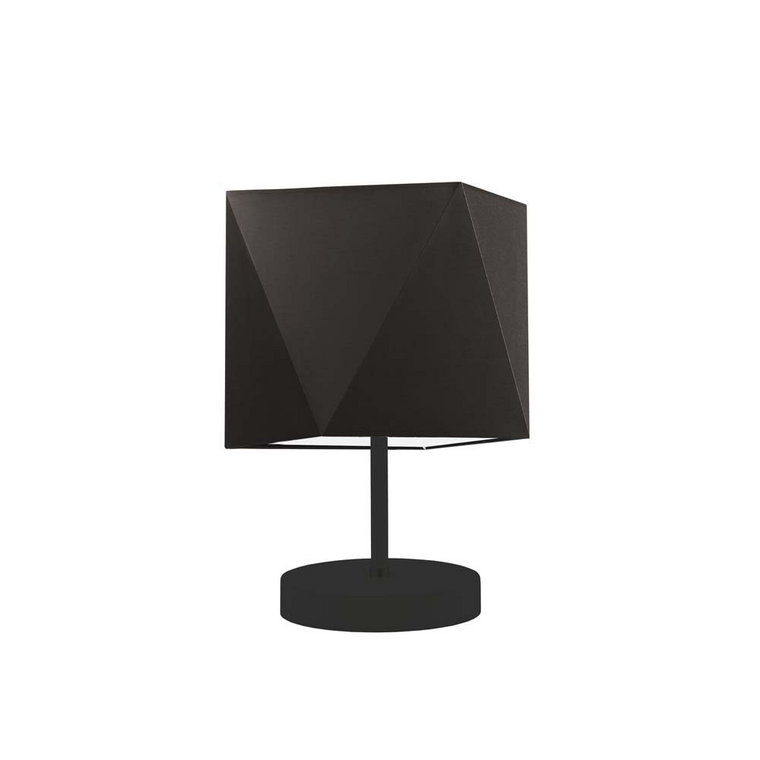 Lampka nocna LYSNE Pasadena, 60 W, E27, brązowa/czarna, 30x23 cm