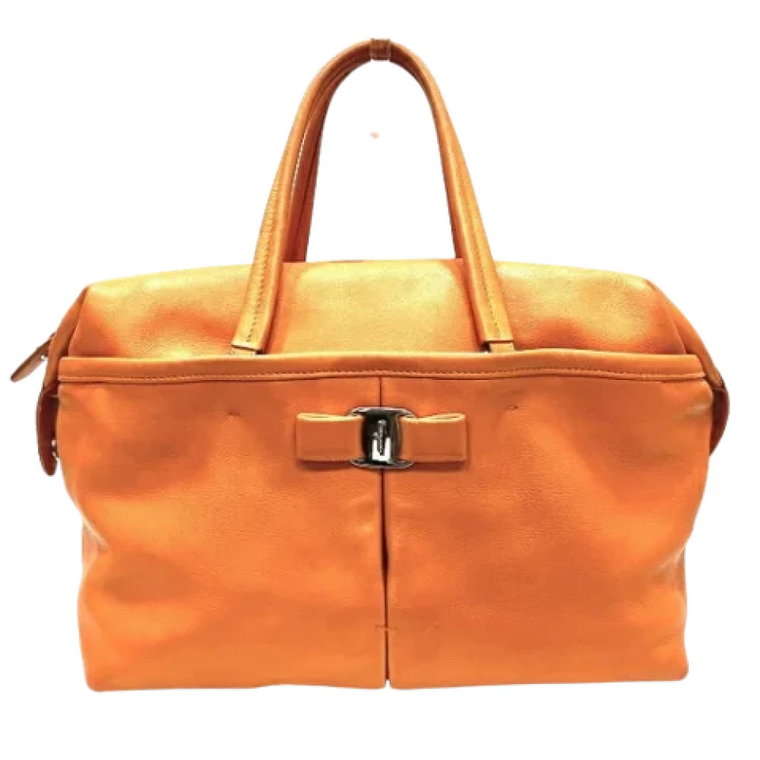 Pre-owned Fabric handbags Salvatore Ferragamo Pre-owned