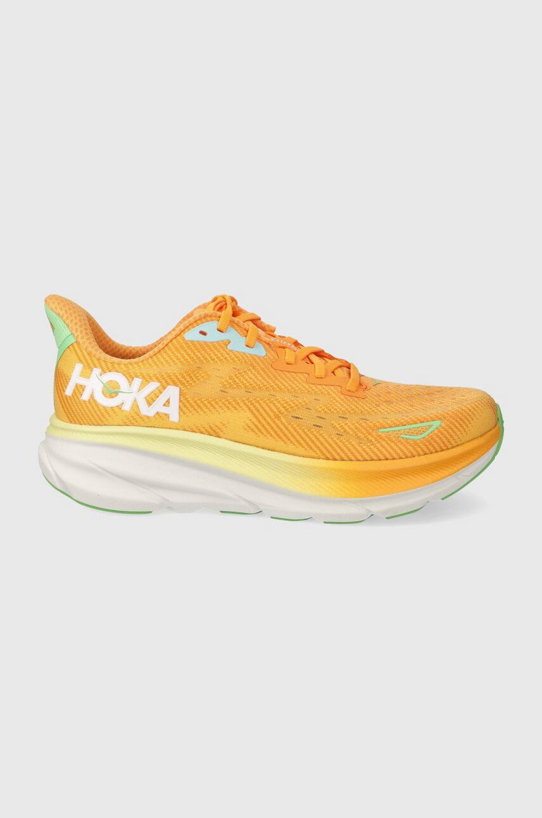 Hoka One One buty do biegania Clifton 9 kolor pomarańczowy